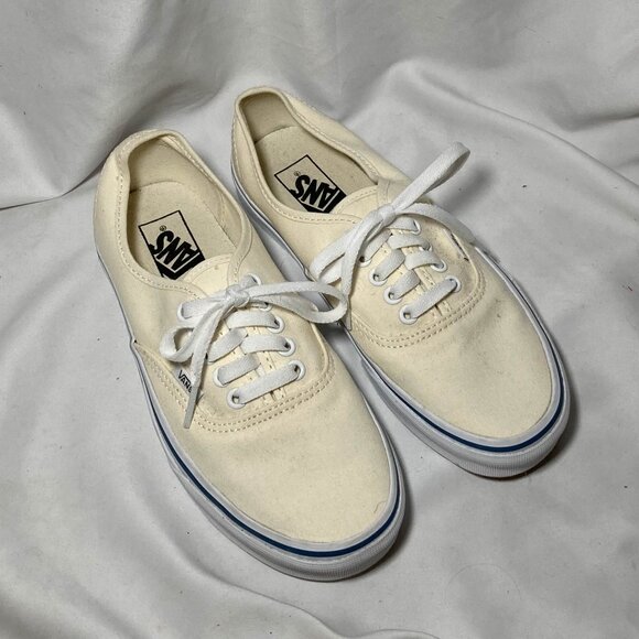 Vans Shoes - Vans Vault Authentic Classic White Ivory Women's Sneakers